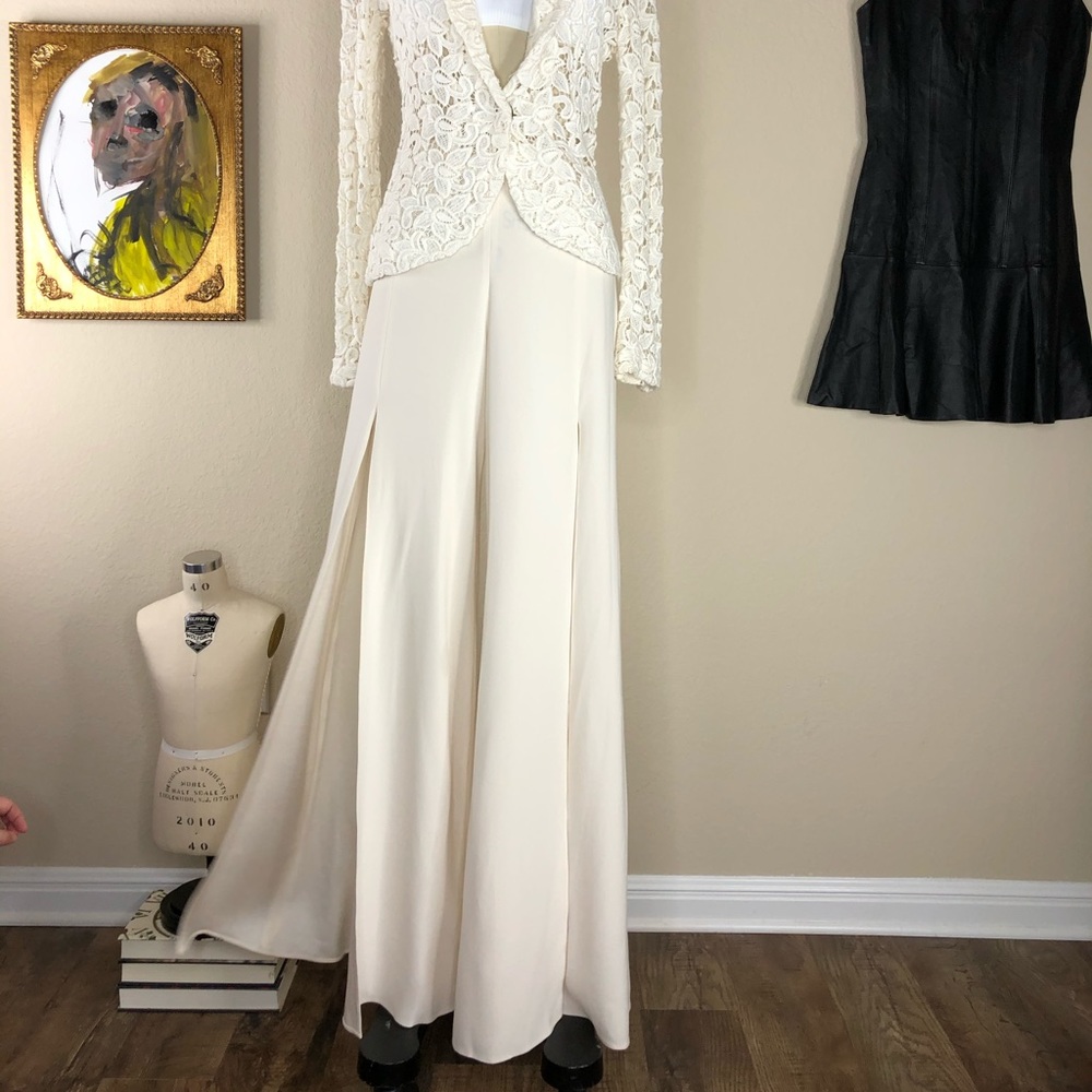 Haute Hippie Harlet Wide-Leg Slit Pants REVOLVE - Picture 2 of 8